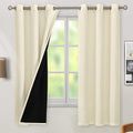 BGment Cream 100% Blackout Curtains by BGment