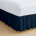 Rajlinen Ruffled Bed Skirt California King, 10 Inch Drop Dust Ruffle by Rajlinen