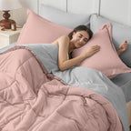 JOLLYVOGUE Twin XL Comforter Set, Ultra-Soft Bed in a Bag Twin XL Size 5 Pieces - Image 6