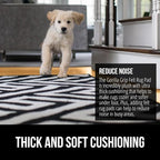 GORILLA GRIP Felt and Natural Rubber Stay in Place Slip Resistant Rug Pad - Image 4