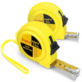 2 Packs Tape Measure 25 ft /16 ft, Esydon Measuring Tape Extendable, by Esydon