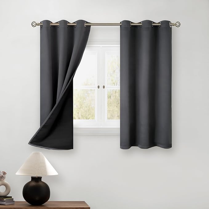 BGment 45 Inch Curtains for Bedroom by BGment