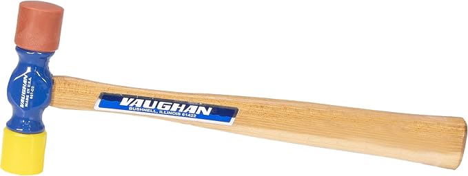 VAUGHAN Soft Face Hammer, American High Carbon Steel Head, 6 oz, Made In The USA - Image 4