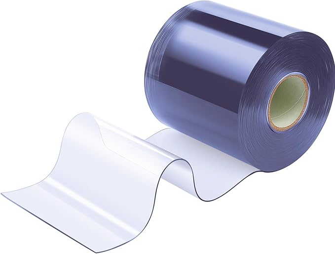 Moukeren Plastic Door Curtain for Winter 50 ft x 8 Inch Thermal Insulated by Moukeren