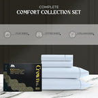 Mayfair Linen 100% Egyptian Cotton Queen Sheets Set - Image 4