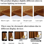 StangH Fall Burnt Orange Velvet Curtains Rod Pocket Room Darkening Drapes - Image 8