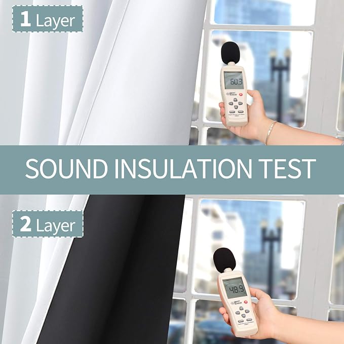 BGment Thermal Insulated 100% Blackout Curtains - Image 7