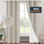 PrinceDeco 100% Blackout Curtains - Image 6