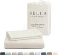 Bella Coterie Luxury Bamboo Viscose California King Size Duvet Cover Set | 100% by BC