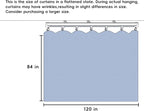Room Divider Ceiling Mounted Curtains Track Sets Extra Wide Blackout Curtain - Image 7