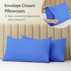 LuxClub 4 PC Sheet Set Bed Sheets Deep Pockets 16" Eco Friendly Wrinkle Free - Image 7