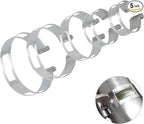 5PCS Stainless Steel Welding Tacking Band Clamp, Clamp-On Exhaust Pipe Tacking by MLWRID