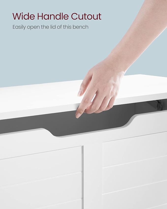 VASAGLE Storage Chest, Storage Bench - Image 8