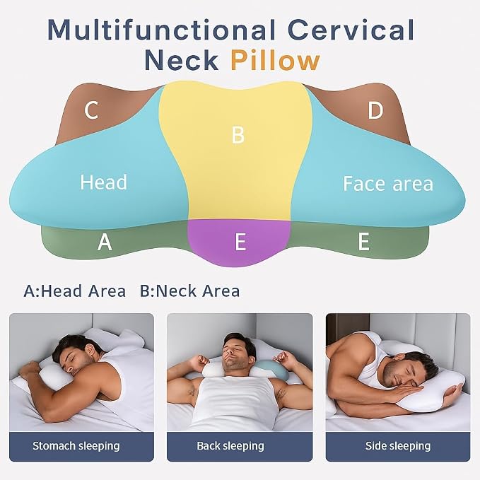 Extra High Loft Cervical Pillow - Image 5