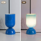 8.9" Modern Glass Table Lamp for Living Room, Dimmable Desk Lamps for Bedroom - Image 4