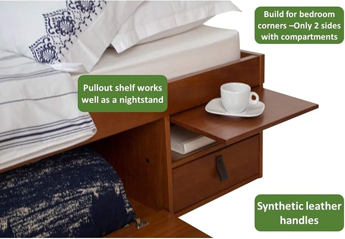 memomad Bali Storage Platform Bed - Image 9