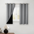 BGment Short 100% Blackout Curtains by BGment