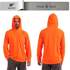 Breathable Work Long Sleeve Sun Shirt Hoodie, Sun Protection Shirts Quick Dry - Image 4