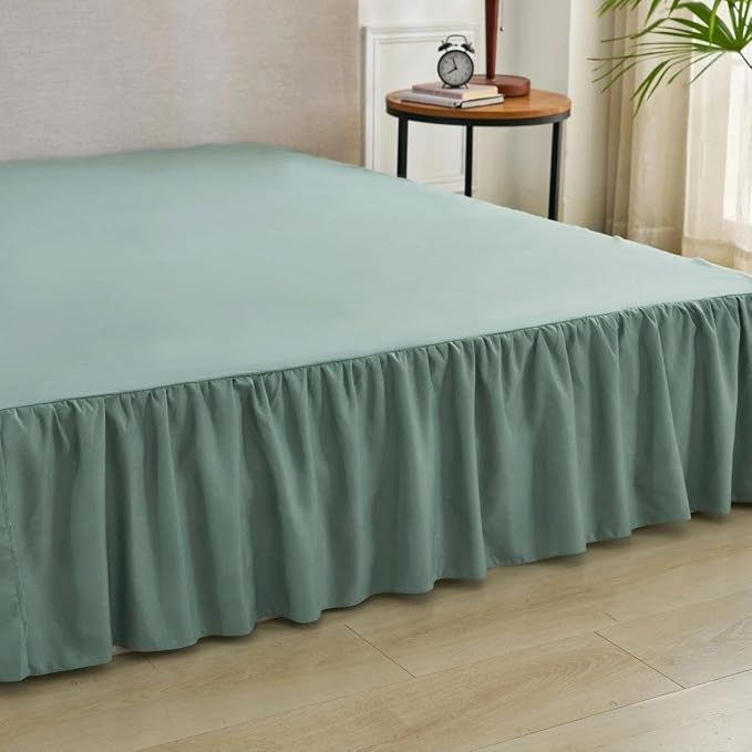 Bed Skirt Queen Size Ruffled Bed Skirt - Image 4