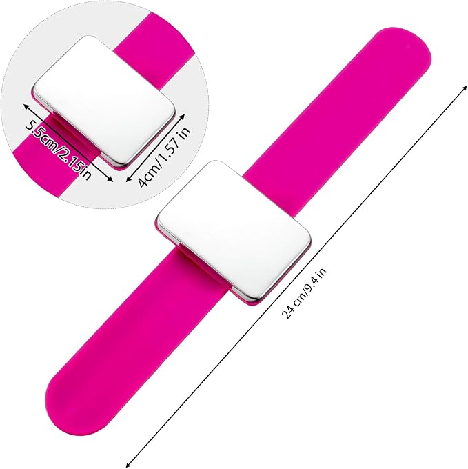 2 Pieces Magnetic Sewing Pincushion, Magnetic Wristband Pin Cushion Holder - Image 7