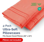 Queen Pillow Cases Set of 4 - Image 2