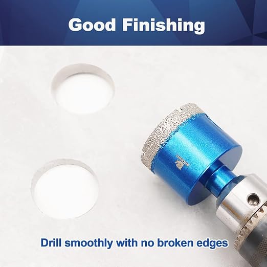 Dry Diamond Core Drill Bit Set, BRSCHNITT 2pcs/Pack 1 1/2 Inch Diamond Hole Saw - Image 4