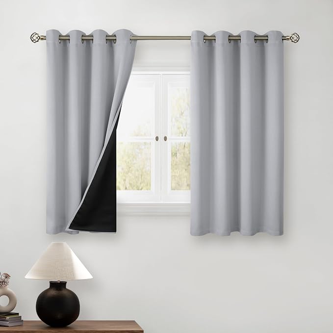 BGment Short 100% Blackout Curtains by BGment
