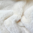 White Washable Furry Area Rug Runner Faux Bunny Fuzzy Fur Rugs - Image 6