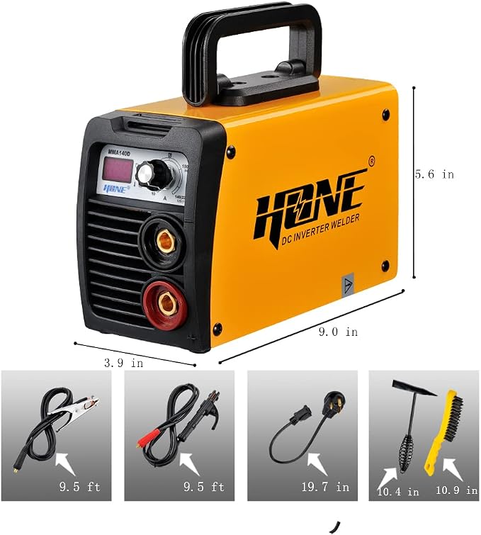HONE ARC Welder 110V/220V, Actual 140Amp Stick Welder, Digital IGBT Inverter - Image 3