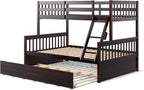 KOMFOTT Wood Twin Over Full Bunk Bed - Image 8