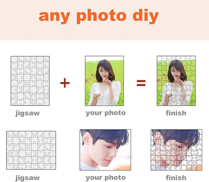 Photo Puzzles for Gift, Family Gatherings, Adult Customized Puzzles Jigsaw) - Image 4