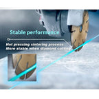 LSS 4 1/2 Inch Diamond Saw Blade, Dry or Wet Cutting Saw Blades - Image 6