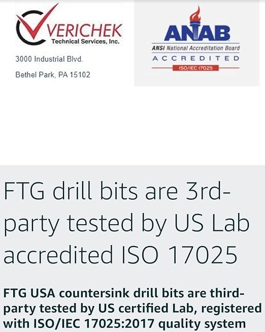 FTG USA Adjustable Wood Countersink Drill Bit #6 - Image 9