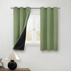 BGment Short 100% Blackout Curtains by BGment