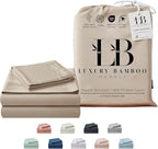 Luxury Bamboo Market | King Size Bed Sheet Set | 100% Viscose Made from Bamboo by LuxuryBambooMarket