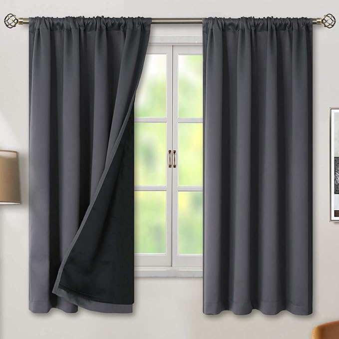 BGment 100% Blackout Curtains for Bedroom by BGment