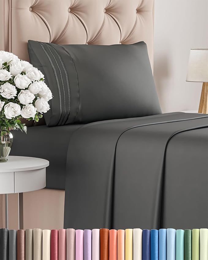 Twin XL Size 3 Piece Sheet Set by CGKUnlimited