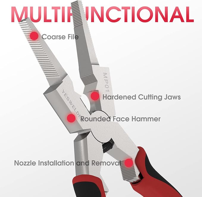 YESWELDER 8" MIG Welding Pliers - Image 3