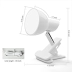 deeloop LED Clip on Light Book Reading 5W Super Bright 330° Rotation Clip on - Image 4