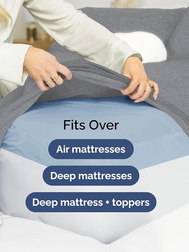 Extra Deep Twin Sheet Set - Image 6