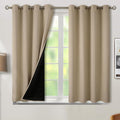 BGment Short 100% Blackout Curtains by BGment
