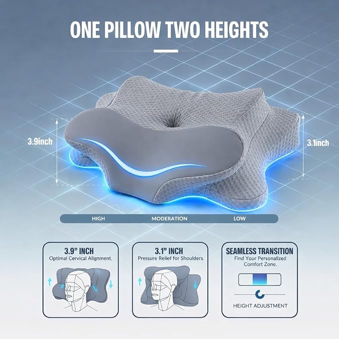 Side Sleeper Cervical Pillow - Image 2