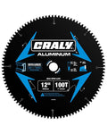CRALY 12 Inch 100 Teeth Aluminum and Non-Ferrous Metal Cutting Circular Saw by CRALY