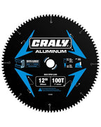 CRALY 12 Inch 100 Teeth Aluminum and Non-Ferrous Metal Cutting Circular Saw by CRALY