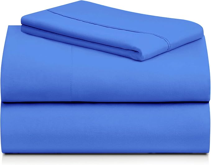 LuxClub 3 PC Twin XL Sheet Set, Deep Pockets Wrinkle Free Cooling Bed Sheets - Image 8