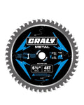 CRALY 6-1/2 Inch 48 Teeth Steel and Ferrous Metal Cutting Circular Saw Blade by CRALY