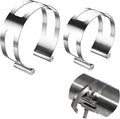 2-Piece Stainless Steel Exhaust Welding Clamps, High Temperature and Corrosion by GJYSYP