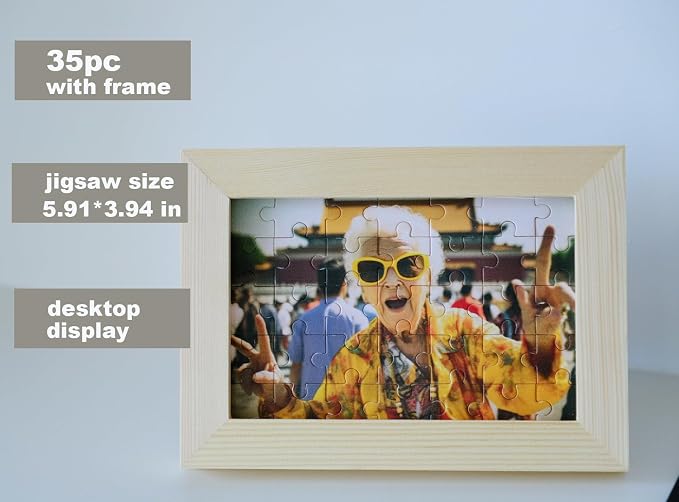Photo Puzzles for Gift, Family Gatherings, Adult Customized Puzzles Jigsaw) - Image 5