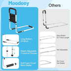 Moodooy Bed Rails for Elderly Adults Safety, Bed Rail for Seniors, Bed Rails - Image 5