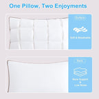YOUR MOON Soft Pillow Queen for Sleeping, Super Soft Support Down Alternative - Image 4